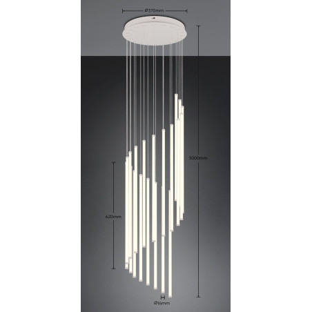 Lampa wisząca BAXTER 330632076 Trio