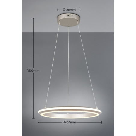 Lampa wisząca AMADOR 331010107 Trio