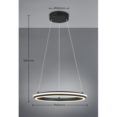 Lampa wisząca AMADOR 331010132 Trio