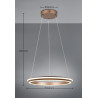 Lampa wisząca AMADOR 331010165 Trio