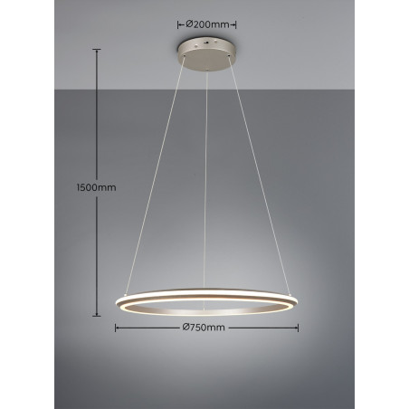 Lampa wisząca AMADOR 331019107 Trio
