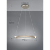 Lampa wisząca AMADOR 331019107 Trio