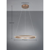 Lampa wisząca AMADOR 331019165 Trio