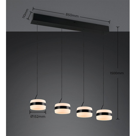 Lampa wisząca DIOS 331410432 Trio