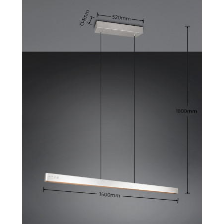 Lampa wisząca DONEGAL 333310207 Trio