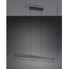 Lampa wisząca DONEGAL 333310232 Trio