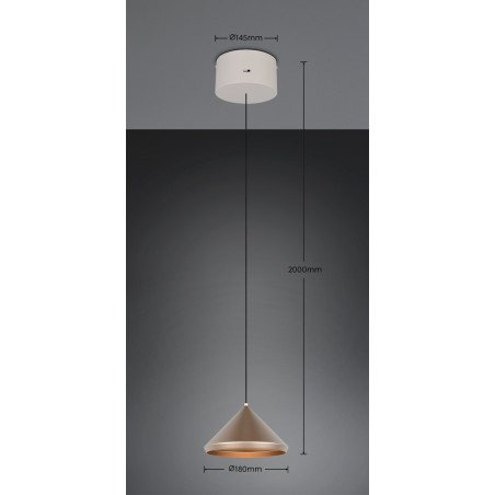 Lampa wisząca LAGUNA 336210165 Trio