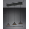 Lampa wisząca LAGUNA 336210332 Trio