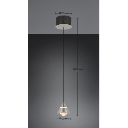 Lampa wisząca ROMEO 337010107 Trio