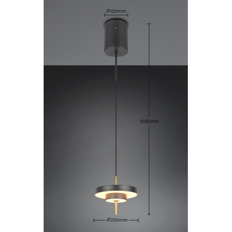 Lampa wisząca KEATON 340210180 Trio