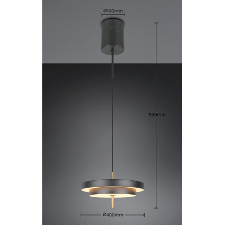 Lampa wisząca KEATON 340219180 Trio