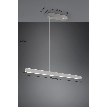 Lampa wisząca HELIOS 343310105 Trio