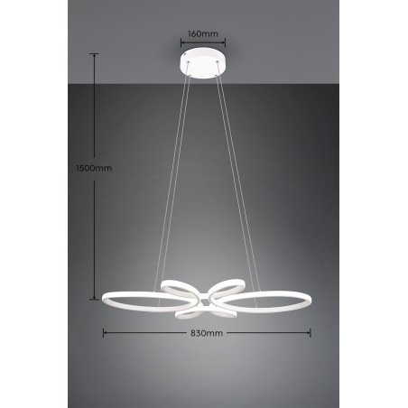 Lampa wisząca FLY 345619131 Trio