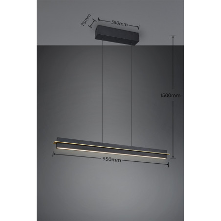 Lampa wisząca EMERSON 346710180 Trio