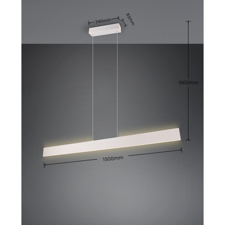 Lampa wisząca GALWAY 349710176 Trio