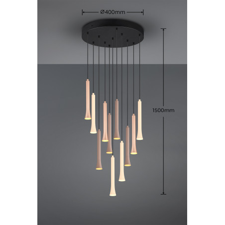 Lampa wisząca FIATO 352091117 Trio