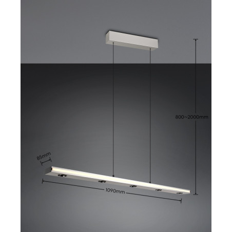 Lampa wisząca GRAHAM 353010107 Trio