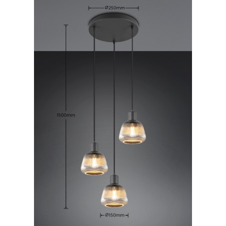 Lampa wisząca TARIFA 362830332 Trio