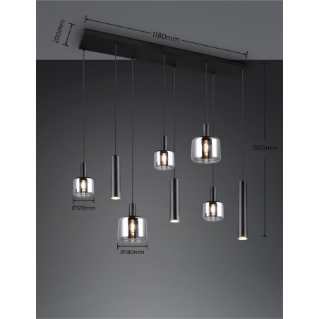 Lampa wisząca MATARO 364100832 Trio