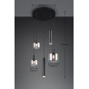 Lampa wisząca MATARO 364130532 Trio