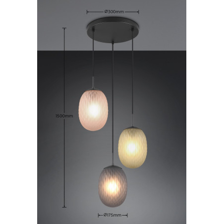 Lampa wisząca FACETTE 364230317 Trio