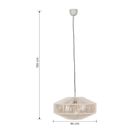 Lampa wisząca SVEA 364700144 Trio