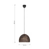 Lampa wisząca KAMARA 365290104 Trio