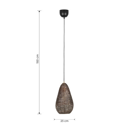 Lampa wisząca ZIVA 365300104 Trio