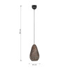 Lampa wisząca ZIVA 365300104 Trio