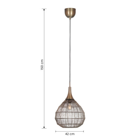 Lampa wisząca SORAYA 365440104 Trio