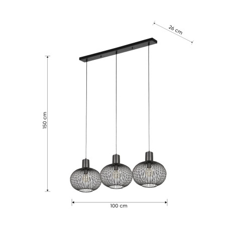 Lampa wisząca GILA 365700332 Trio