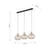 Lampa wisząca GILA 365700366 Trio