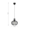 Lampa wisząca GILA 365790132 Trio