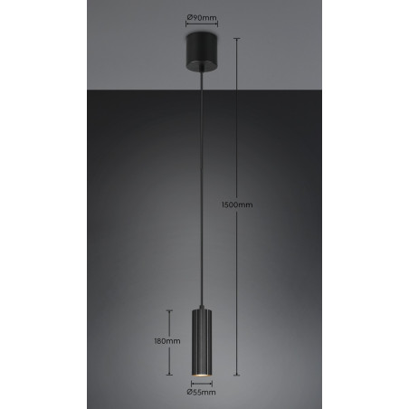 Lampa wisząca SOKA 367700132 Trio