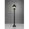 Lampa zewnętrzna stojąca LIVENZA 405760132 Trio