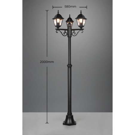 Lampa zewnętrzna stojąca LIVENZA 405760332 Trio