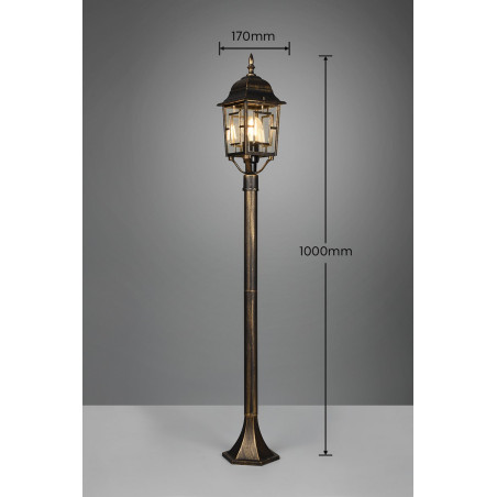 Lampa zewnętrzna stojąca VOLTURNO 405960128 Trio