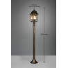 Lampa zewnętrzna stojąca VOLTURNO 405960128 Trio