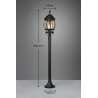 Lampa zewnętrzna stojąca ELVO 406960132 Trio