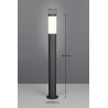 Lampa zewnętrzna stojąca TRIOTO 409760132 Trio