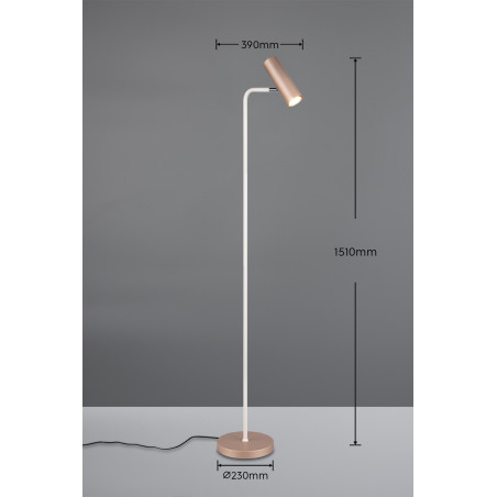 Lampa podłogowa MARLEY 412400165 Trio