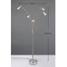 Lampa podłogowa MARLEY 412400507 Trio