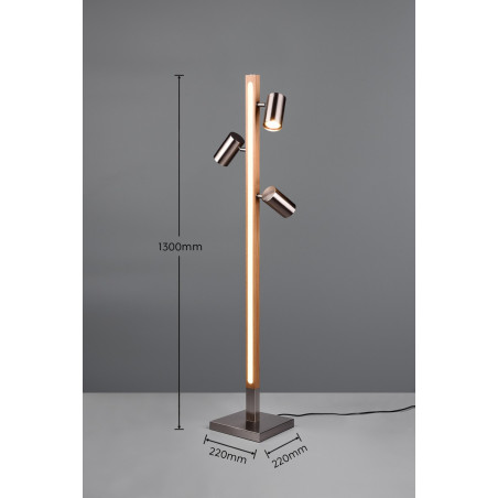 Lampa podłogowa MARLEY 412510407 Trio