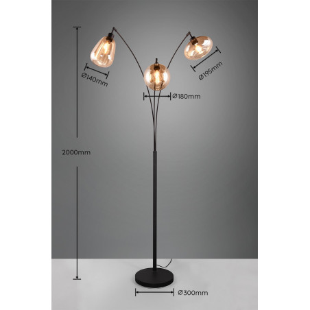 Lampa podłogowa LUMINA 417000313 Trio