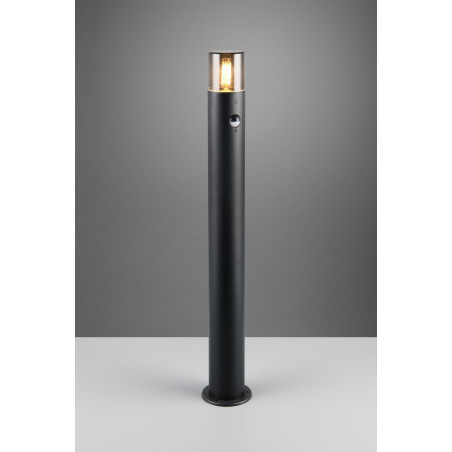 Lampa zewnętrzna stojąca HOOSIC - CZUJNIK RUCHU 422260132 Trio