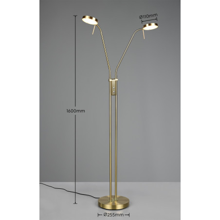 Lampa podłogowa MONZA 423310208 Trio