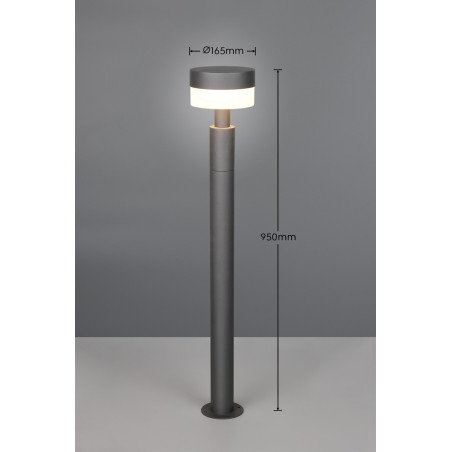 Lampa zewnętrzna stojąca MACKENZIE 430561142 Trio