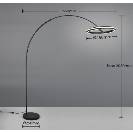 Lampa podłogowa AMADOR 442410132 Trio