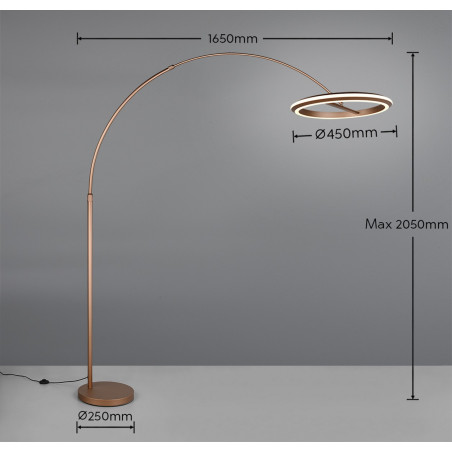 Lampa podłogowa AMADOR 442410165 Trio