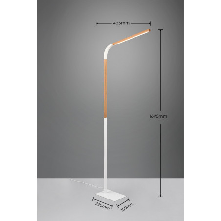 Lampa podłogowa NORRIS 445210131 Trio